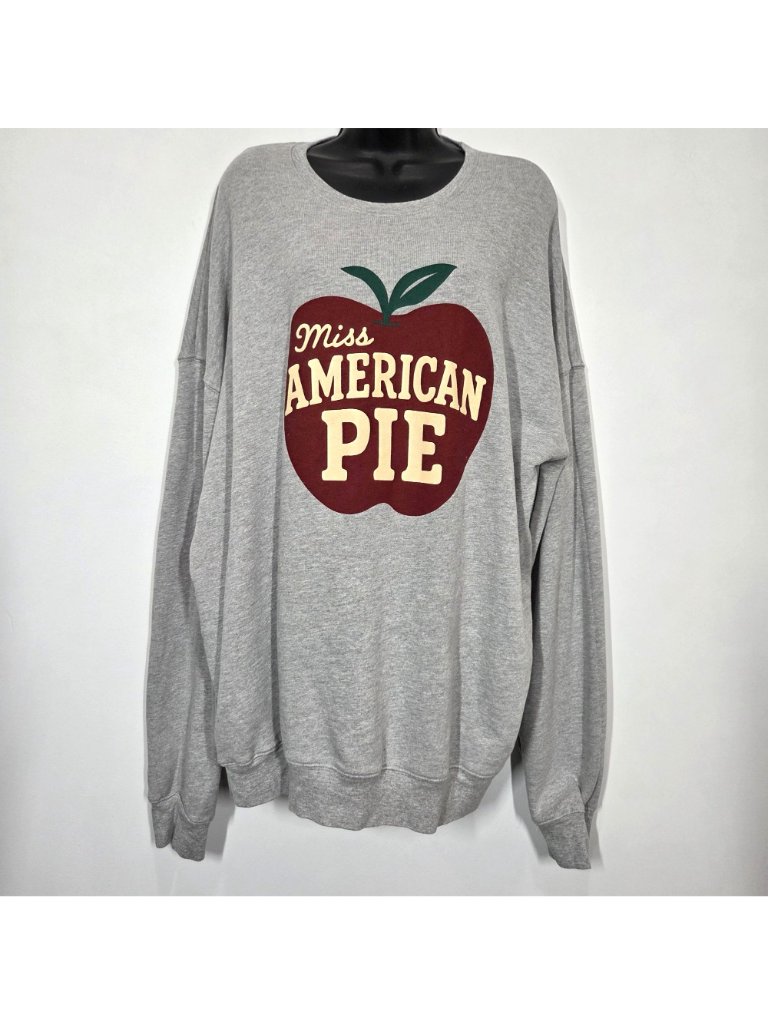 Kiel James Patrick Sweatshirt Womens Xl Gray Miss American Pie Apple Oversized — image 2 of 8